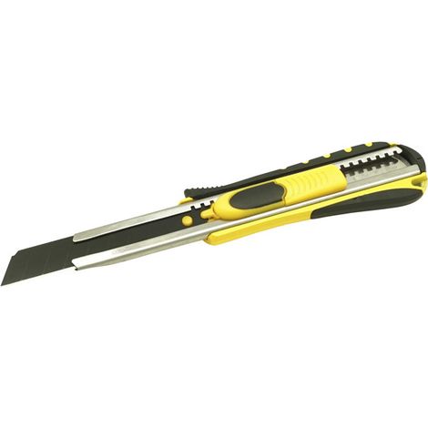 Autolock Cuttermesser 18 mm mit 2-Komponenten-Kunststoffgriff