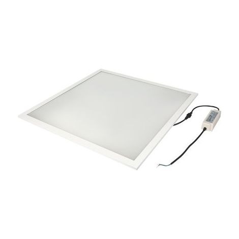 Plafonnier LED Prismatique IP44 32W 3900 lm 4000K avec UGR 19 - Design Moderne 595x595 mm (1/3)