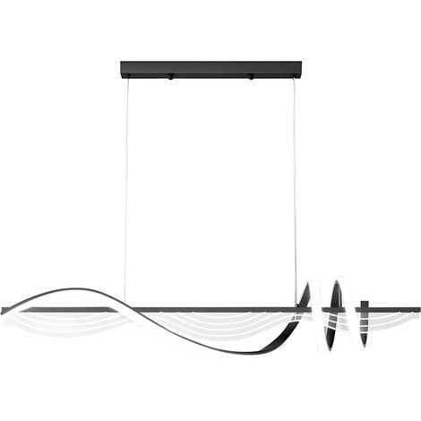 LAMPADA A SOSPENSIONE A LED TOOLIGHT LHJ041-CP 6,5 BLACK