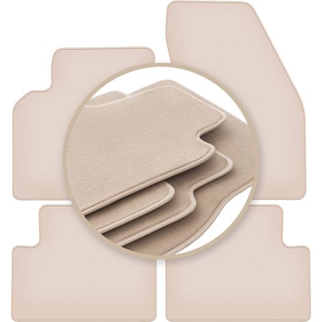 Tapis beiges PREMIUM pour : Volvo V50 break 2004-2012 (1/5)