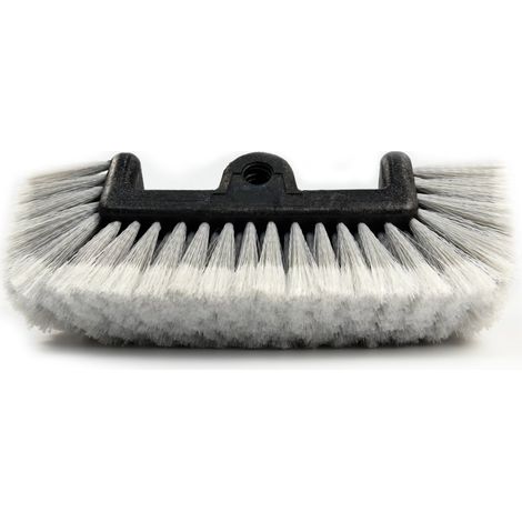 Brosse de Lavage de Voiture de 30,5 cm avec Poils Doux pour Voiture, Camping-Car, Camion, Bateau, Camping-Car, Nettoyage extérieur, Gris (1/5)