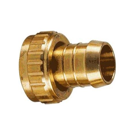 Raccord de tuyau souple RS PRO Droit, BSP 3/4" femelle Laiton ( Prix pour Paquet de 2 )
