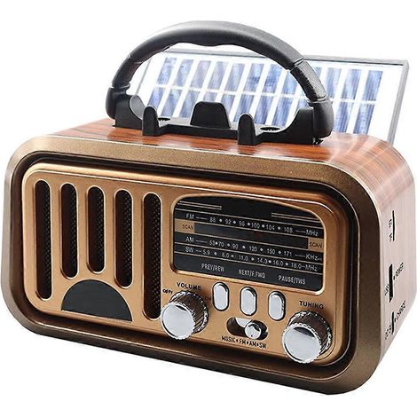 Radio portable vintage classique rétro FM AM SW B (1/5)