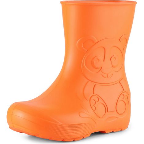 Ladeheid Bottes de Pluie en EVA Unisex Enfant Fille Garçon LA-CA-10 (Orange (151c), 24/25 EU)