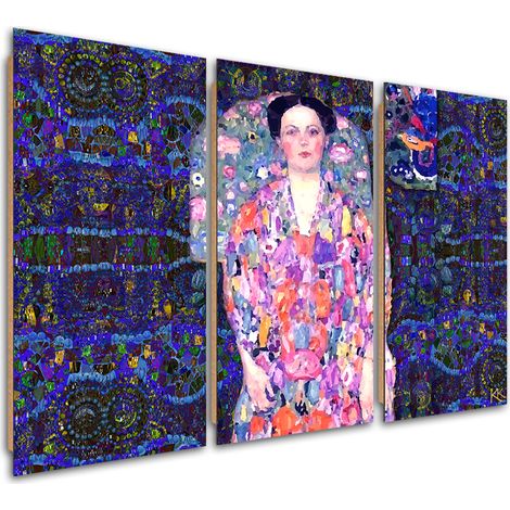 Quadro deco panel 3 paneli, Ritratto di Eugenia Primaves - 60x40 (1/5)