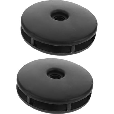Lot de 2 paires de poulies de rechange pour système de câbles de musculation, accessoire robuste pour équipements de fitness. (1/5)