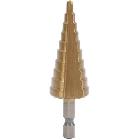 Forets étagés, forets pagodes polyvalents en acier rapide, alésoirs, forets coniques, outils (4 mm  32 mm)
