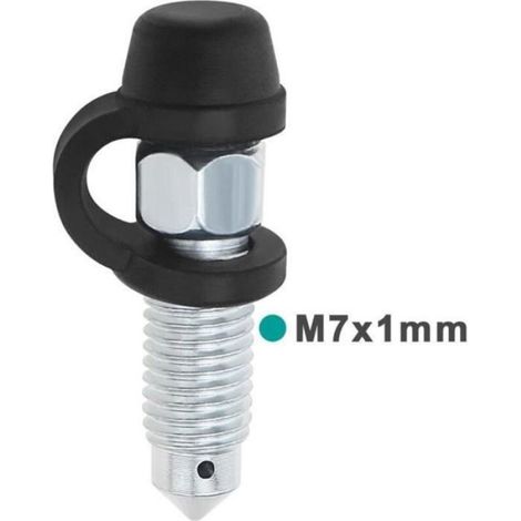 Vis de purge M7x1mm pour étrier de frein moto Suzuki – avec capuchon anti-poussière (1/4)