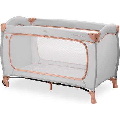 [GEBRAUCHT] B-Ware Hauck Sleep N Play Go Plus Reisebett Beistellbett Babybett Staub Kork Faltbar