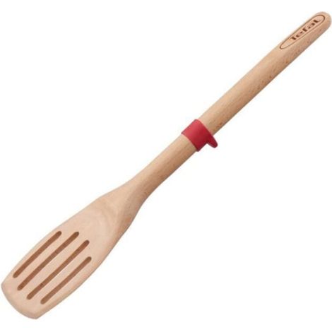 Ingenio spatule bois silicone marron 32 cm (1/5)