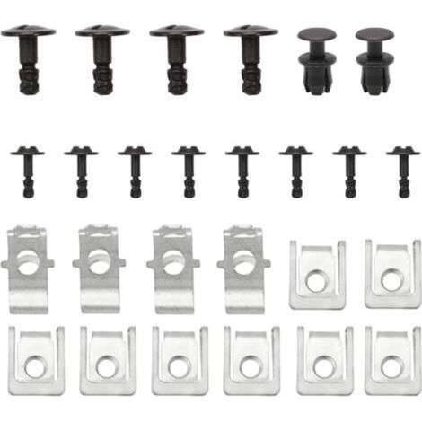 Kit De Montage Vis Cache - Clips De Fixation Moteur - Compatible A4 B8 A5 Q5 - 26 Pièces (1/5)