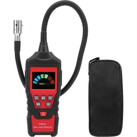 Détecteur de gaz portable – Capteur flexible 40 cm pour espaces difficiles – Alarme sonore 85 dB – Haute sensibilité pour fuites précises (1/5)