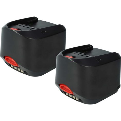 vhbw 2x Batterie compatible avec Bosch PSB 18 LI-2 Ergonomic, PSB 18 LI-2H, PSM 18 LI outil électrique et de jardin (3000 mAh, Li-ion, 18 V)