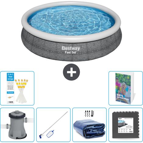 Bestway Bestway Fast Set Ronde - 366x76 cm - 7-pièces S217 (1/5)