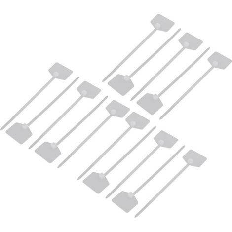 Bardusch-3 pcs éléments nylon 15×120 mm autobloquants pour câble, étiquette fil blanc, connecteurs cordon marqueur (1/3)