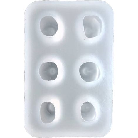 Molde de silicona para frutas, 5/6 cavidades, para velas, -B