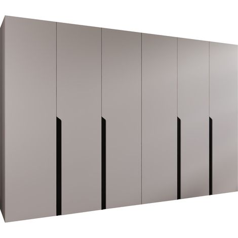 Armario Hartford 583, Cachemira, 202x300x52cm, Puertas de armario: Con bisagras, Número de estantes: 0 (1/5)