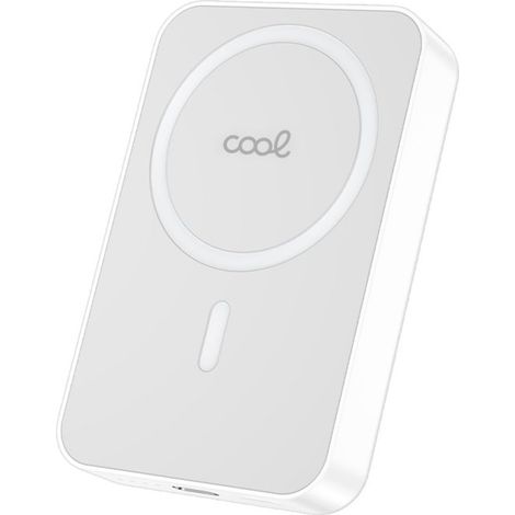 Bateria Externa Universal Power Bank 10.000 mAh Magnética COOL Blanco