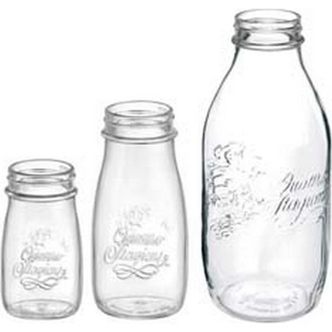 6PZ BOTTIGLIA VETRO QUATTRO STAGIONI -  MM.56 ML.1000