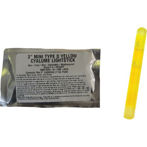Mini ChemLights  3"