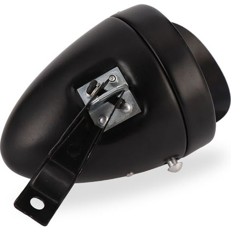 Phare avant vélo rétro LED haute luminosité avec cache pour sécurité nocturne (1/2)
