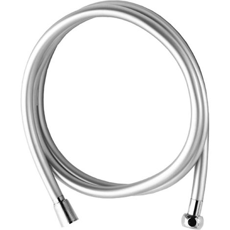 Flessibile Doccia 150 cm Pvc Grigio 3 strati Antitorsione (1/4)