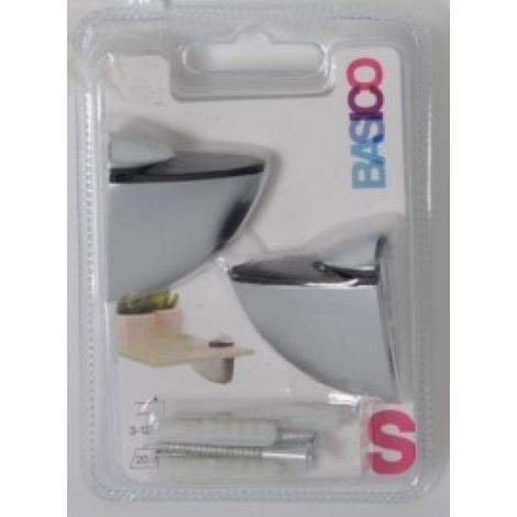 Portaestante sop 3-12mm balda rei cr/mt basico 2-bs.s.33 2 p (1/4)