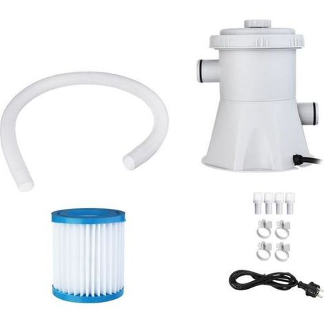 Jeffergarden ‌Pompe de Filtration pour Piscine – Kit Électrique, Pompe à Eau pour Nettoyage‌ (1/5)