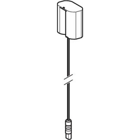 Geberit adaptateur d'énergie eco, pour robinetteries de lavabo types 185 et 186 avec générateur, 242570001 (1/2)
