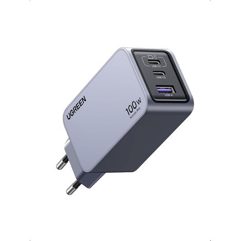 Chargeur Rapide USB C 3 Ports 100W  Compatible avec 17 Pro Max Air 16 15 14 13 PPS 60W S26 S25 S24 S23 Pixel 10 MacBook Neo Air Pro M5 M4 M3 M2 M1 (1/5)