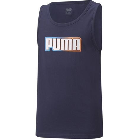 Puma ALPHA Jungen-Tanktop, marineblau, 84729106, Größe 176