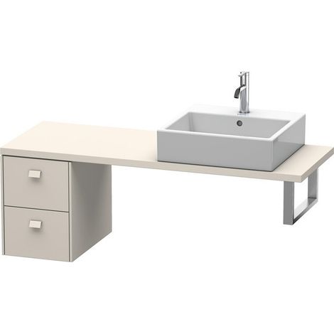 BRIOSO mobile consolle basso 442x320x480mm tortora