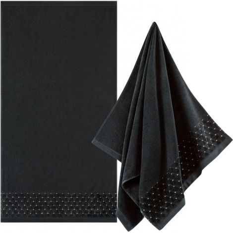 Asciugamano Oscar 70x140 Zwoltex nero (1/4)