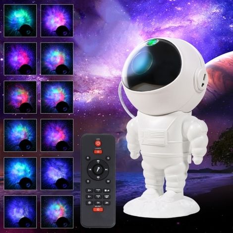 Filiyano – Lampe de projection ciel étoilé astronaute, veilleuse avec couleurs et musique. (1/5)