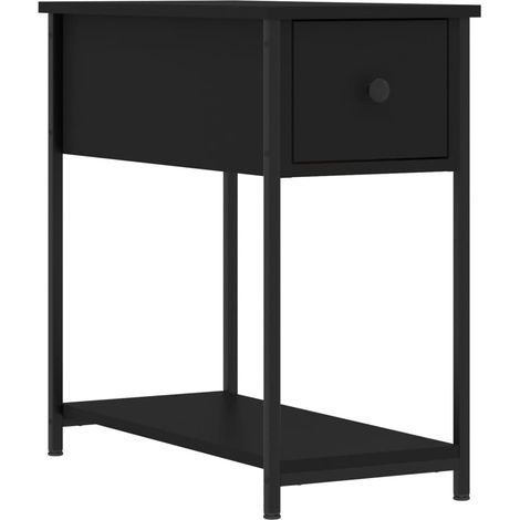 Maison Exclusive - Nachttisch Schwarz 30x60x60 cm Holzwerkstoff