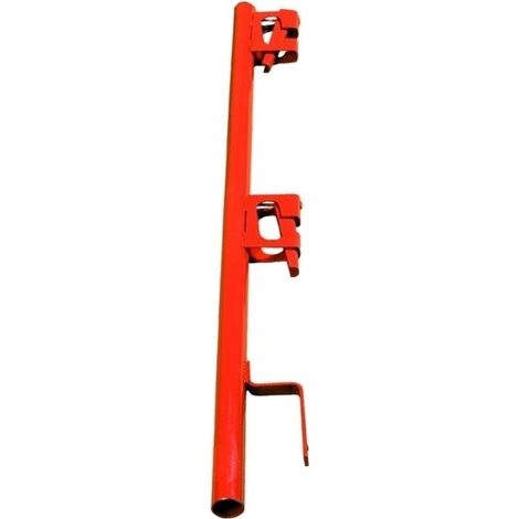 Potelet à bloqueur peint pour garde-corps 2 positions - Ø 40 mm