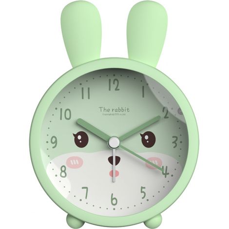 MINKUROW Sveglia Per Bambini Camera Da Letto Orologio Da Comodino Con Luce Notturna Orologio Da Tavolo In Plastica (1/5)