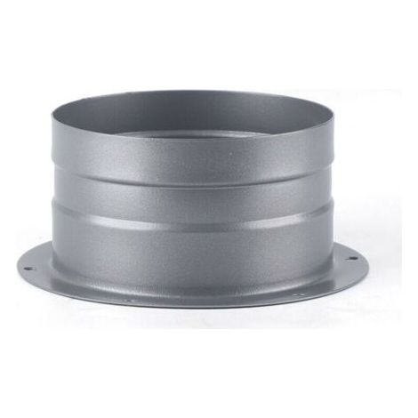 Bride de Rraccordement Bride de de Fixation Murale Connecteur Adaptateur de Conduit d'échappement pour Tuyau de Ventilation Flexible (100mm) (1/5)