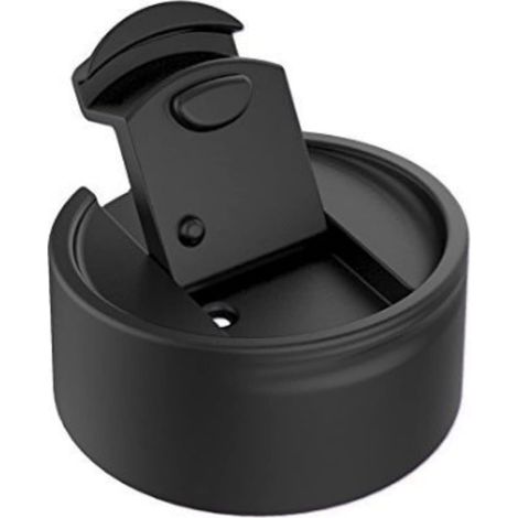 BEBUSINGOTO Paquete de 2 tapas o tapones de repuesto Hydro Wide Mouth Flip and Sip para café, compatibles con Hydroflask, Nalgene y muchas otras marcas importantes de botellas de agua, tamaños 12, 16, (1/5)