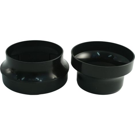 Marley Regensammler-Anschluss NW 53 mm, , schwarz Regensammler