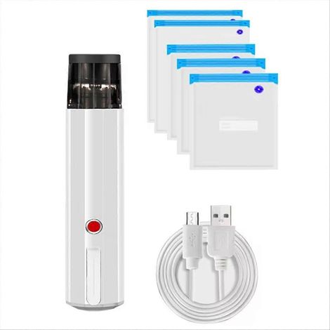 Mini USB machine sous vide pour Clothes et alimentaire compact rangement pompe emballage Packer Closet organiseur (1/5)