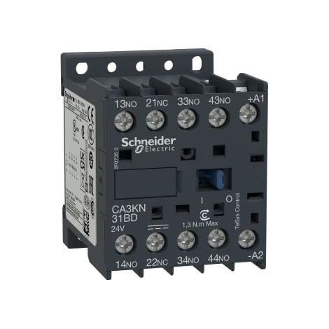 TeSys CA3K - contacteur - 3F+1O - instantané - 10A - 48Vcc - CA3KN31ED