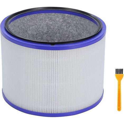 HEPA-Filter – Doppelschicht – Für Dyson Pure Hot Cool Link Luftreiniger – Abmessungen 212 x 150 mm – Weiß/Lila – 1 Stück (1/5)