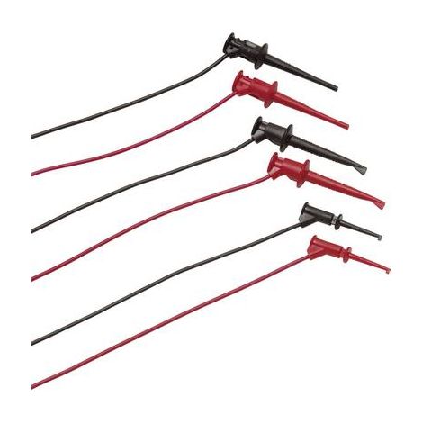 Fluke TL970 Set de cordons de mesure pinces crocodile banane mâle 4 mm 0.90 m rouge, noir 1 pc(s) (1/2)