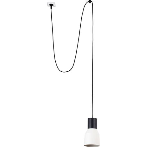 KOMBO Lámpara colgante beige Ø120 con clavija 68604-63