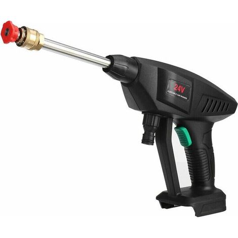24V 435PSI Tragbare Hochdruckreinigerpistole für Autos, Haus und Garten (Batterie nicht im Lieferumfang enthalten) (1/5)