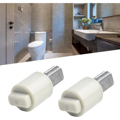 Ensemble de 2 amortisseurs siège toilette pour abattant à (1/5)