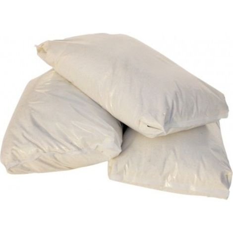 SABBIA QUARZIFERA FLUIDRA MICROPERLATA, 0.4-0.8 MM SACCO DA 25KG