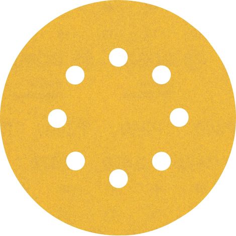 50x Feuilles abrasives EXPERT C470 à 8 trous (1/5)