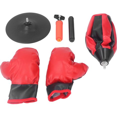 Sac de boxe de bureau anti-stress, ballon de frappe portable pour enfants et adultes, garçons, anxiété (1/5)